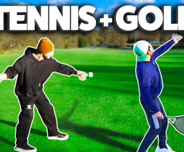 EPIC Tennis Golf Challenge *Hole in One?*