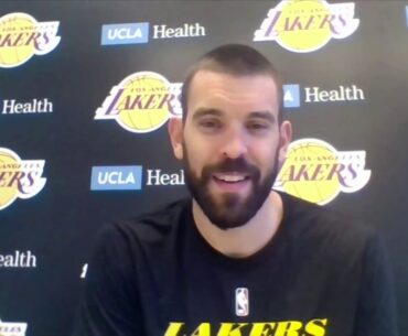 Newly-signed Lakers big man Marc Gasol responds to LeBron's DPOY comments