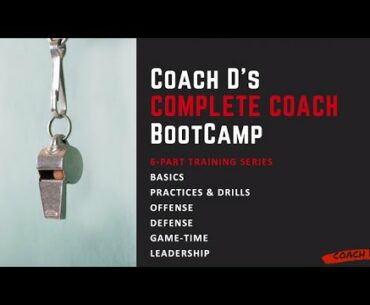 Flag Football Coach Bootcamp | Coach D's Complete Coach Bootcamp Promo