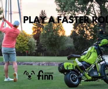 PLAY A FASTER ROUND OF GOLF ON A FINN CYCLE