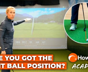 THE BASICS: Having the correct ball position | HowDidiDo Academy