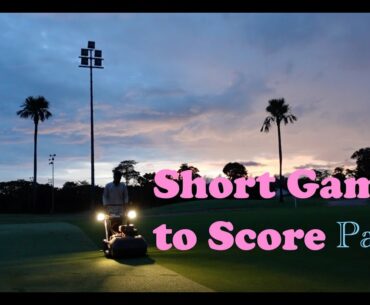 Short Game to Score : Part 1 Chipping - Golf With Michele Low