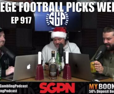 College Football Picks Week 15 - Sports Gambling Podcast (Ep. 918)