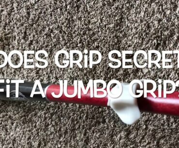 Grip Secret Golf Training Aid Fits All Grip Sizes Including Jumbo Grips