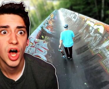 THE CRAZIEST SECRET SKATE SPOT!