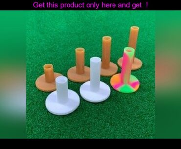 new KOFULL Durable Multi Color Soft Rubber Golf Tees Holder Supplies Accessories For Course Practic