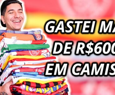 UNBOXING - GASTEI MAIS DE 6000 REAIS EM CAMISAS RARAS !