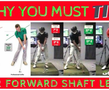 WHY YOU MUST TILT | FORWARD SHAFT LEAN AT IMPACT