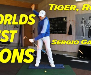 How to Start the Downswing! - How to make a Effortless Golf Swing! + PGA Players!