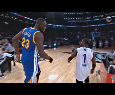 Kevin Hart vs Draymond Green - 3 point Shootout - 2016 All-Star Weekend