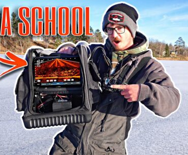 Hammering MASSIVE SCHOOLS Of Early Ice Crappies!!! (Garmin Livescope Is CHEATING)