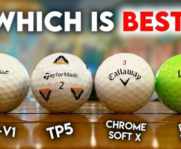 I was SHOCKED at the result...| Build My Bag | Golf Balls | Vice vs Pro-V1 vs TP5 vs Chrome Soft X