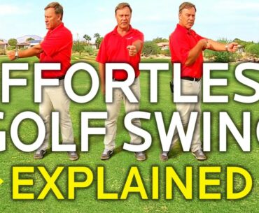 POWERFUL, EFFORTLESS, PAIN FREE GOLF SWING (EXPLAINED)