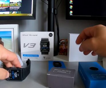 #shotscope #V3 #golf  Mail day unboxing of the shotscope V3 GPS golf watch
