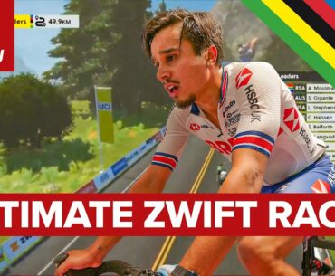 What Is It Like To Race A World Championships In Your Garage? | UCI Cycling eSports Worlds