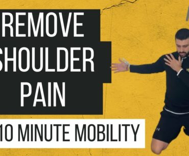 Reduce Shoulder Pain [10 Minute Mobility for Golfers ] Macro Golf