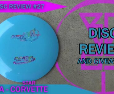 BDGC Disc Review #27: Innova - Corvette (Giveaway ended 12/14)