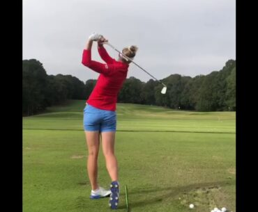 Amy Olson golf swing . #ladiesgolf #bestgolfswings #alloverthegolf #subforgolf
