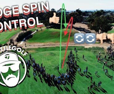 How To Take Spin Off Your Wedges & Control The Trajectory | TrottieGolf