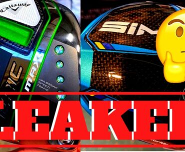 SO IT BEGINS... NEW 2021 TAYLORMADE & CALLAWAY DRIVERS LEAKED - DOES THIS MEAN CHEAP OLD ONES!?