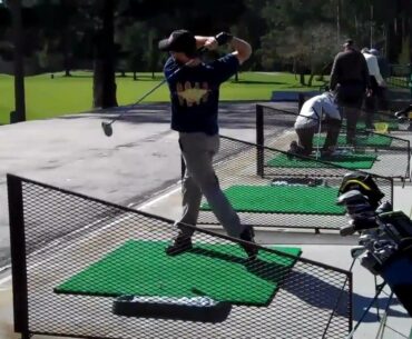 Good Left Handed Golf Swing, update