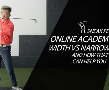 Understanding Width - Wide vs Narrow in the Golf Swing