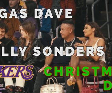 Vegas Dave & Holly Sanders Lakers Game Christmas Day