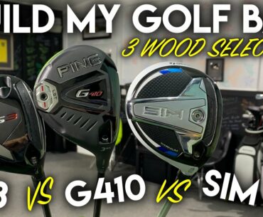NEVER been so excited by a 3 WOOD! Build My Bag - TaylorMade SIM vs Titleist TS3 vs Ping G410