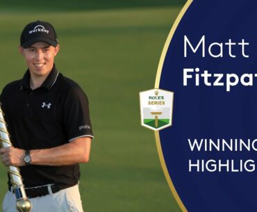 Matt Fitzpatrick wins the 2020 DP World Tour Championship | 2020 DP World Tour Championship