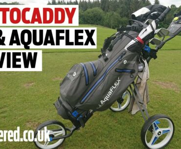 Motocaddy Z1 & AquaFLEX REVIEW & GIVEAWAY