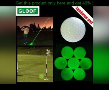 top 1Pcs Golf Balls for Night Sports Glowing in The Dark Fluorescent Golf Ball Bright Luminous Ball