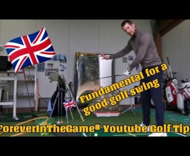 Fundamental for a good golf swing