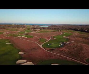 Drone Flight: Shinnecock Hills Golf Club (Southampton, NY)