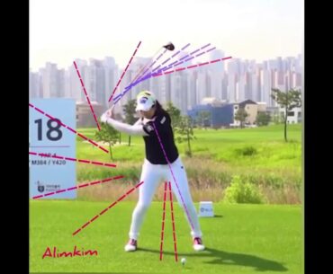 A Lim Kim amazing slow motion golf swing motivation! #ladiesgolf #alloverthegolf #subforgolf