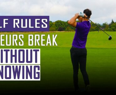 5 Rules that Amateur Golfers Break WITHOUT KNOWING! | Golf Rules with Ash Weller