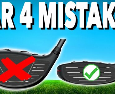 GOLFER'S BIGGEST MISTAKES ON PAR 4'S - Simple Golf Tips