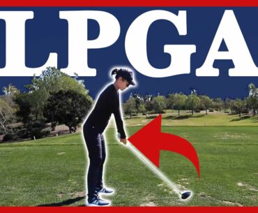 Golf Driver Set Up - LPGA Tour Player