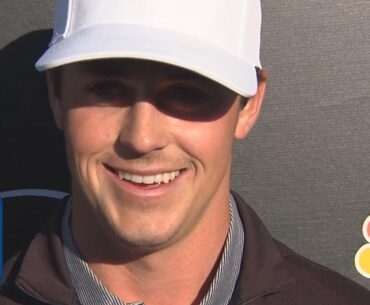 Cody Gribble comments on gator encounter at Arnold Palmer