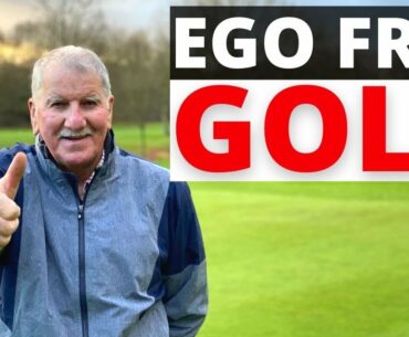 HOW TO PLAY BETTER GOLF WITH NO EGO - LIKE THIS 80 YR OLD GOLFER