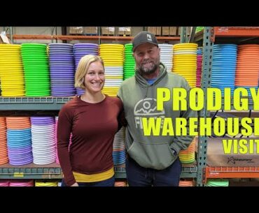 Sara & Shawn visit the Prodigy Discs warehouse!