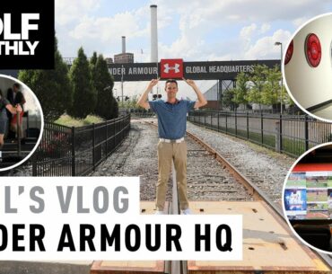 Joel's Vlog #19 | Inside Under Armour HQ + Shoe Giveaway! | Golf Monthly