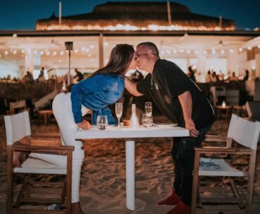 Dinner For 2: Vegas Dave and Holly Sonders Visit Sur Beach House in Cabo