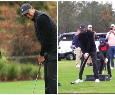 Like Father, Like Son...Tiger Woods & his son Charlie at 2020 PNC Championship