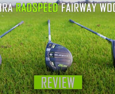 Cobra RADSPEED Fairway Woods Review | This 3 Wood went 300 YARDS! | Golfmagic.com