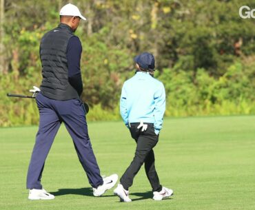 Tiger Woods, son Charlie to make debut: 'He has this opportunity to enjoy and he's doing that'