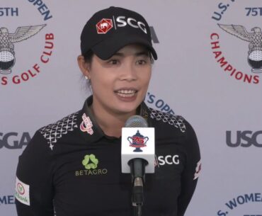 Moriya Jutanugarn Saturday Flash Interview 2020 US Women's Open Championship - Round 3