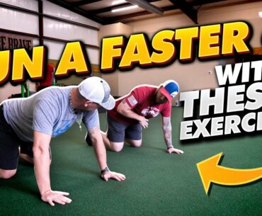 3 Unique Exercises To RUN A FASTER 60 Yard Dash! (Scouts Will Love Your New Speed!)