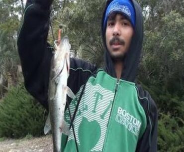 BASS FISHING AT POND