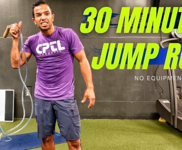 30 minutes Jump Rope from home let’s get you shredded!