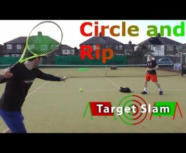 CIRCLE AND RIP! Tennis Drills and Games